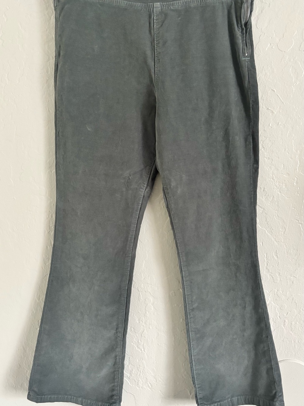 Free People Washed Slate Blue Casual Pants